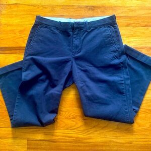 J crew blue chino pants 34/34